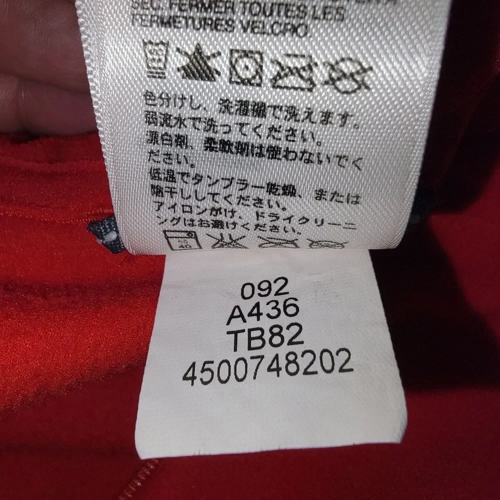 North Face TKA 100 Fleece Pullover Sweatshirt 1/4 Zip Hiking Size XXL